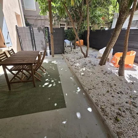 Gregbnb - Climatisé - T2 37m2 - Terrasse 80m2